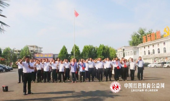 虞城县利民镇举行庆祝建党103周年重温入党誓词活动