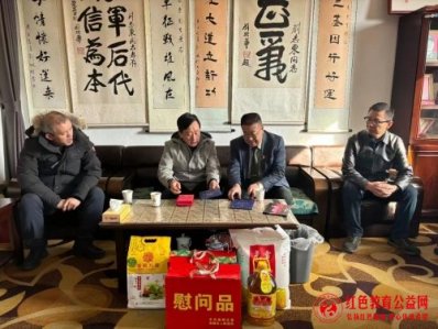 临汾市尧都区委常委，组织部长白向阳看望慰问退役军人刘志东